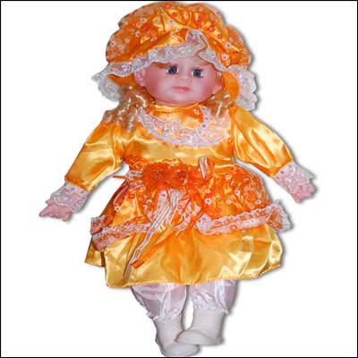"Musical Doll (Yellow Color) - Click here to View more details about this Product